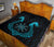 Viking Premium Quilt, Aegishjalmur Helm Of Awe Blue Edition RLT12 - Wonder Print Shop