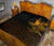 Viking Premium Quilt - The Raven Of Odin Rune, Gold RLT12 - Wonder Print Shop