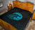 Viking Premium Quilt - Fenrir Wolf Cyan RLT12 - Wonder Print Shop