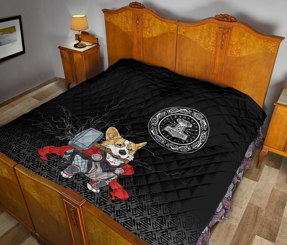 Viking Premium Quilt - The Mighty Thorgi RLT12 - Wonder Print Shop