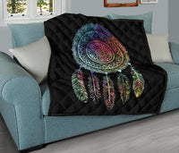 Mandala Dreamcatcher Native American Premium Quilt LT10 - Wonder Print Shop