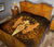 Viking Premium Quilt Gold Spear Of The God Odin - Gungnir and Two Gold Ravens RLT12 - Wonder Print Shop