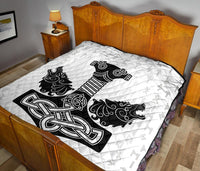 Viking Thor S Hammer Mjollnir Premium Quilt RLT12 - Wonder Print Shop