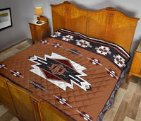 Native Temple Symbol Native American Premium Quilt LT10 - Wonder Print Shop