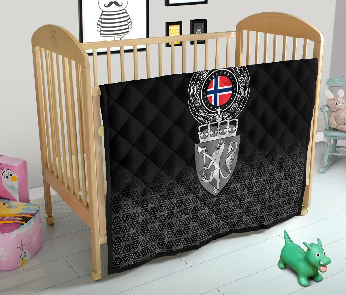 Viking Premium Quilt - Norway Coat Of Arms RLT12 - Wonder Print Shop