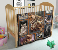 Wolf Art Native American Premium Quilt LT10 - Wonder Print Shop