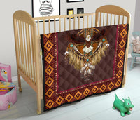 Eagle Sun Symbols Native American Premium Quilt LT10 - Wonder Print Shop