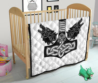 Viking Thor S Hammer Mjollnir Premium Quilt RLT12 - Wonder Print Shop