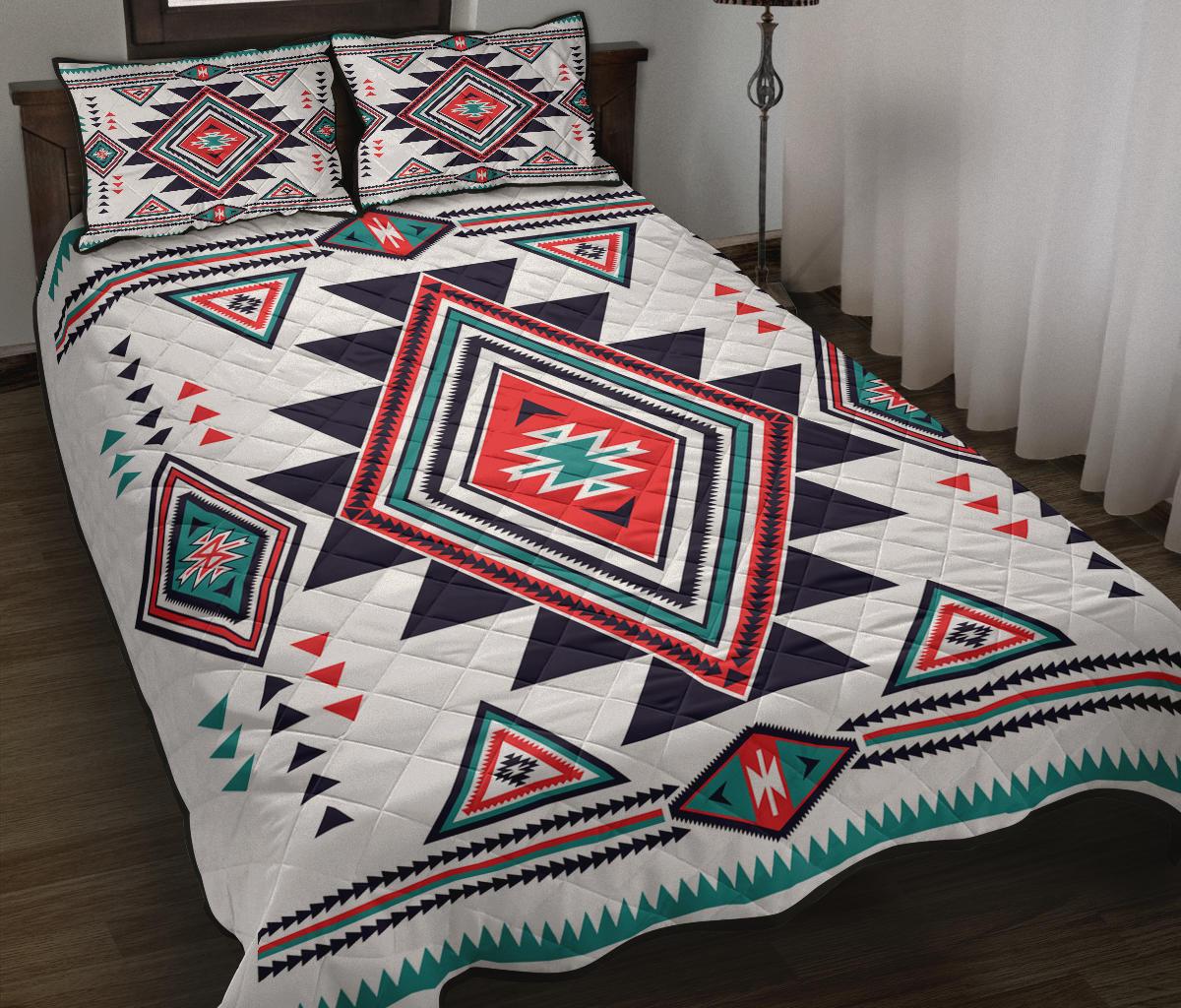 United Symbol Southwest Pattern Native American Quilt Bed Set LT10 - Wonder Print Shop
