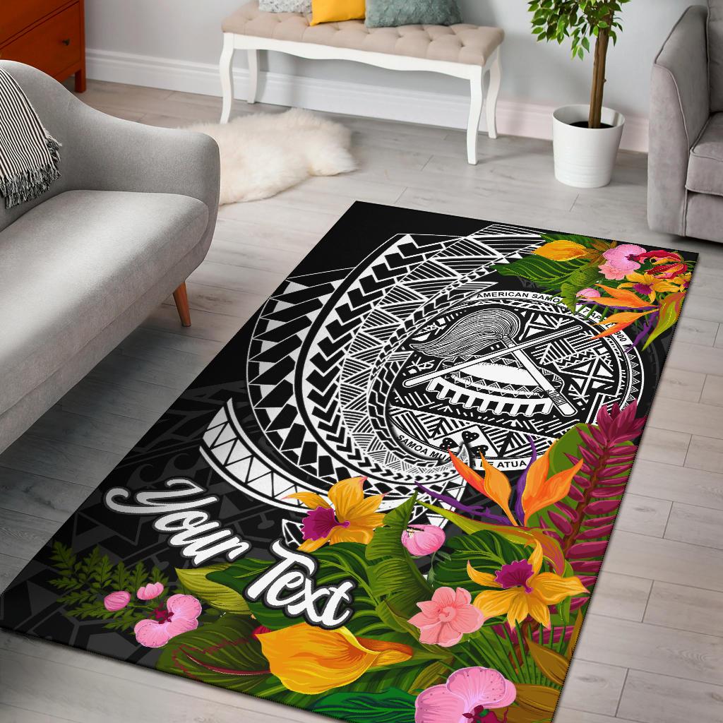 american-samoa-area-rug-custom-personalised-seal-spiral-polynesian-patterns