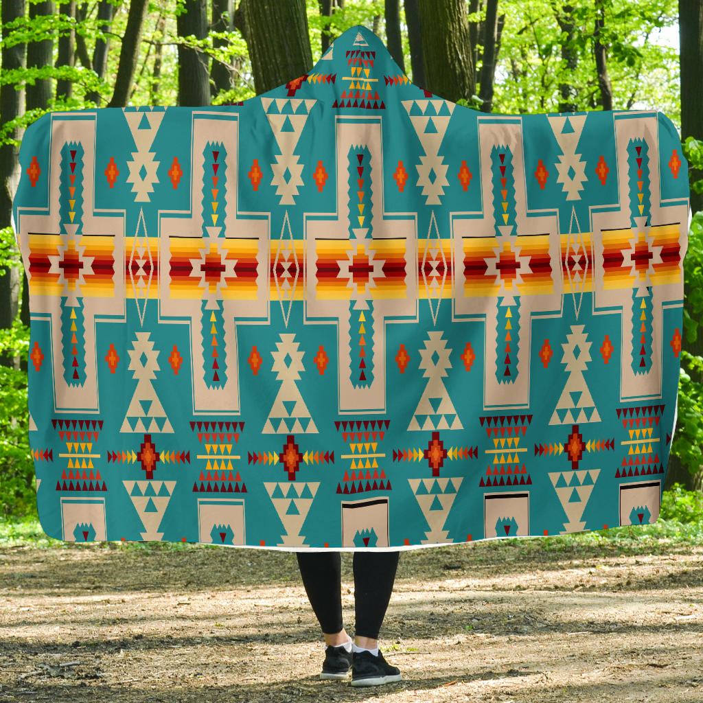 turquoise-design-native-american-hooded-blanket