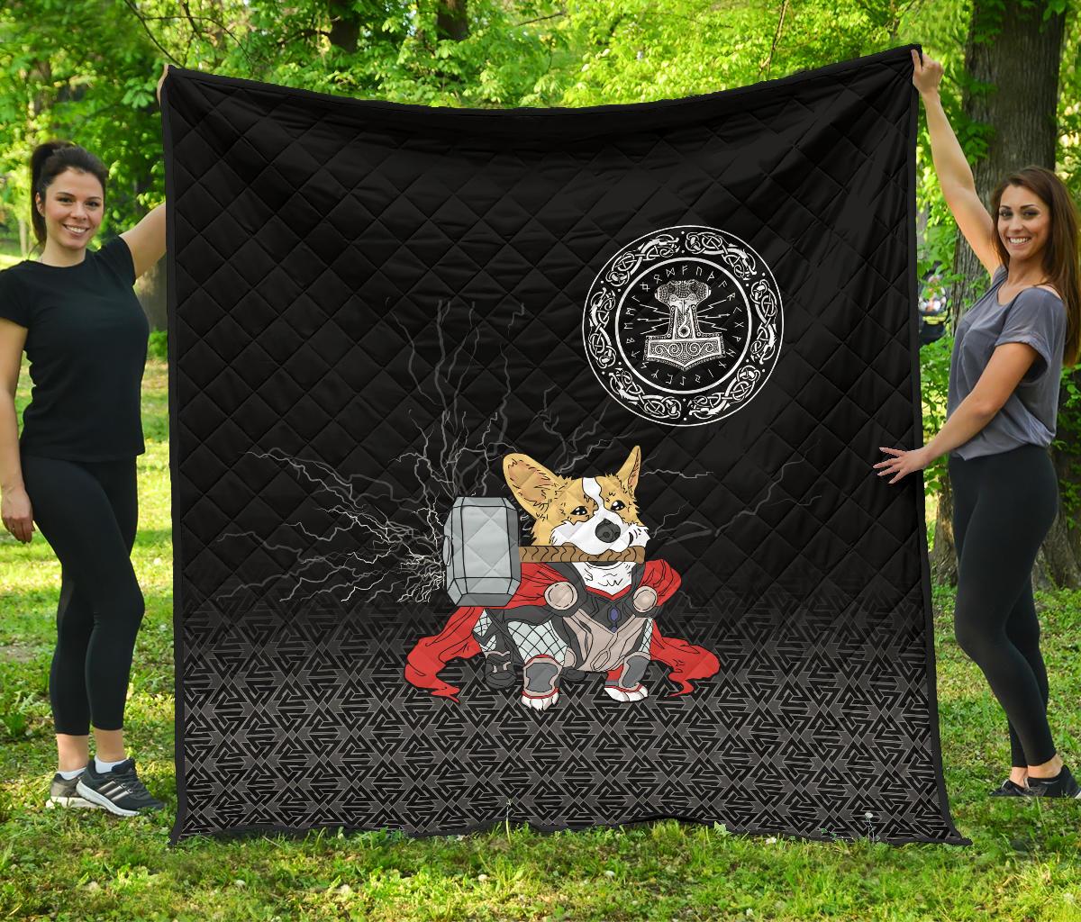 Viking Premium Quilt - The Mighty Thorgi RLT12 - Wonder Print Shop