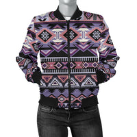 Ethnic Pattern Women's Bomber Jacket LT10 - Wonder Print Shop