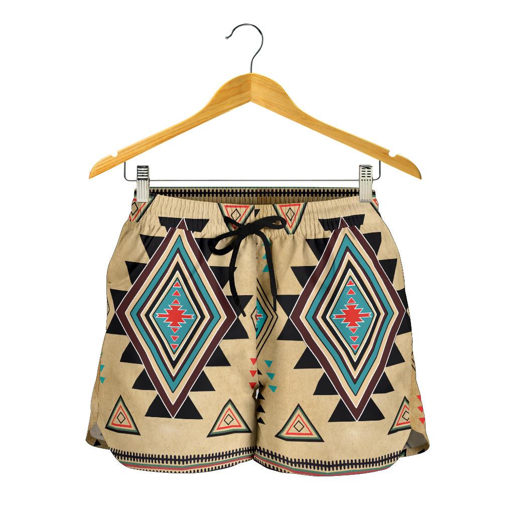 native-american-southwest-symbol-all-over-print-women-shorts