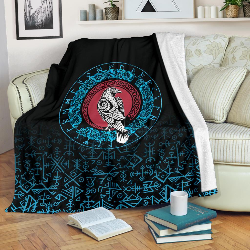 viking-premium-blanket-raven-celtic-cyan