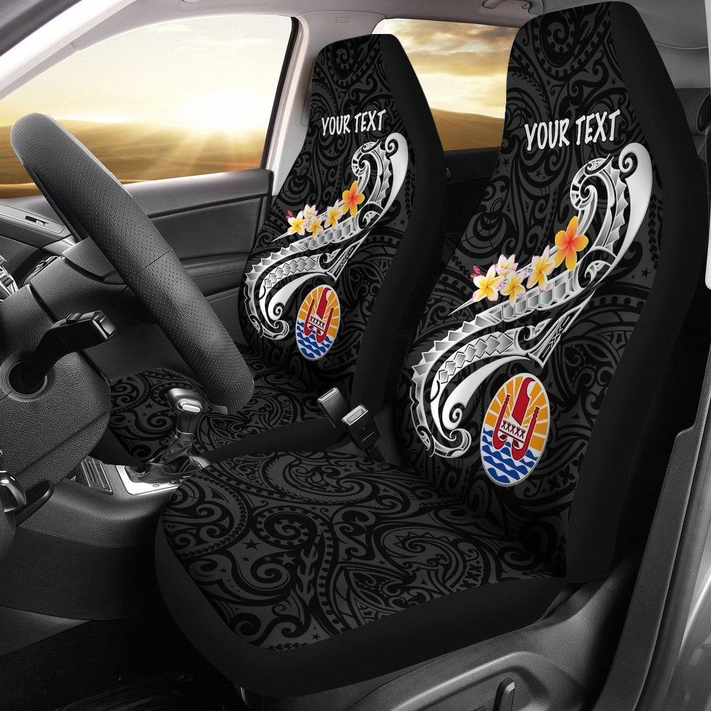 tahiti-custom-personalised-car-seat-covers-tahiti-seal-polynesian-patterns-plumeria-black