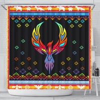 phoenix-rising-native-american-design-shower-curtain-v2