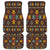 Brown Pattern Native American Front And Back Car Mats (Set Of 4) LT10 - Wonder Print Shop