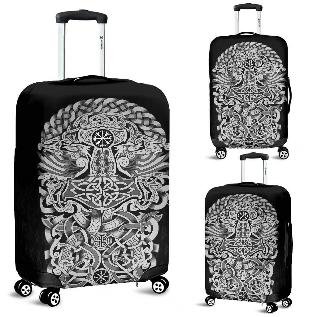 Viking Tattoo Sleeve Luggage Covers RLT12 - Wonder Print Shop