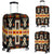 Black Tribe Design Native American Luggage Covers LT10 - Wonder Print Shop