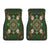 Mandala Green Native American Front Car Mats (Set Of 2) LT10 - Wonder Print Shop