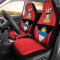 Antigua And Barbuda Tourism Flag Car Seat Covers - Wonder Print Shop