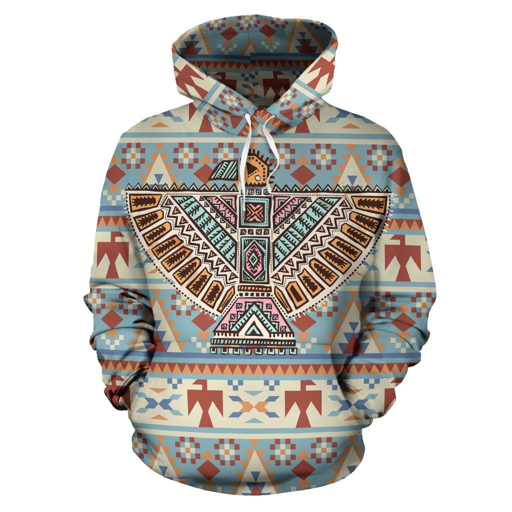 Thunderbird Native American Design All Over Hoodie LT10 - Wonder Print Shop