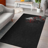Viking Area Rug, Fenrir Blood RLT12 - Wonder Print Shop