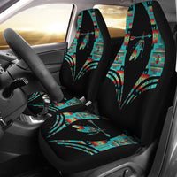 Pattern Feather Native American Car Seat Cover LT10 - Wonder Print Shop