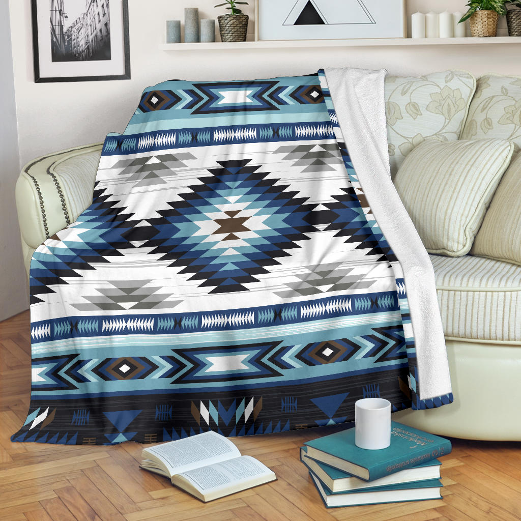 blue-colors-tribal-pattern-native-blanket