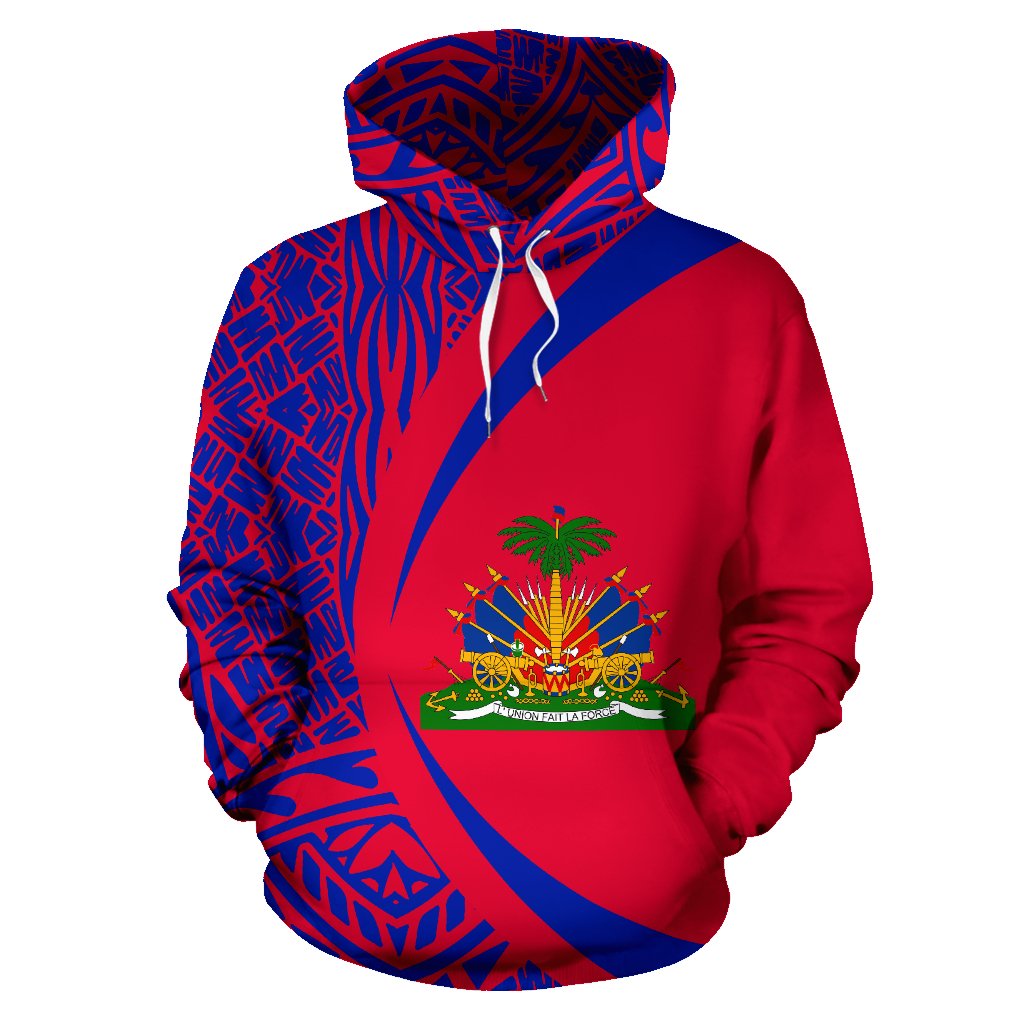 haiti-flag-polynesian-hoodie-circle-style-01