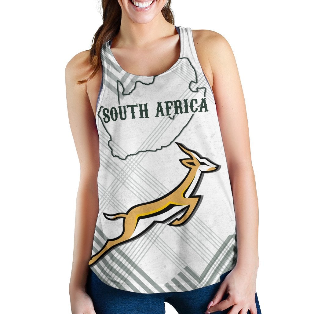 South Africa Springboks Women Tank Top - Wonder Print Shop
