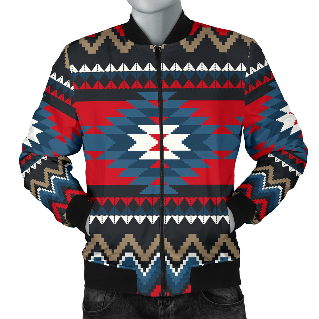 Ornamental Pattern Men's Bomber Jacket LT10 - Wonder Print Shop