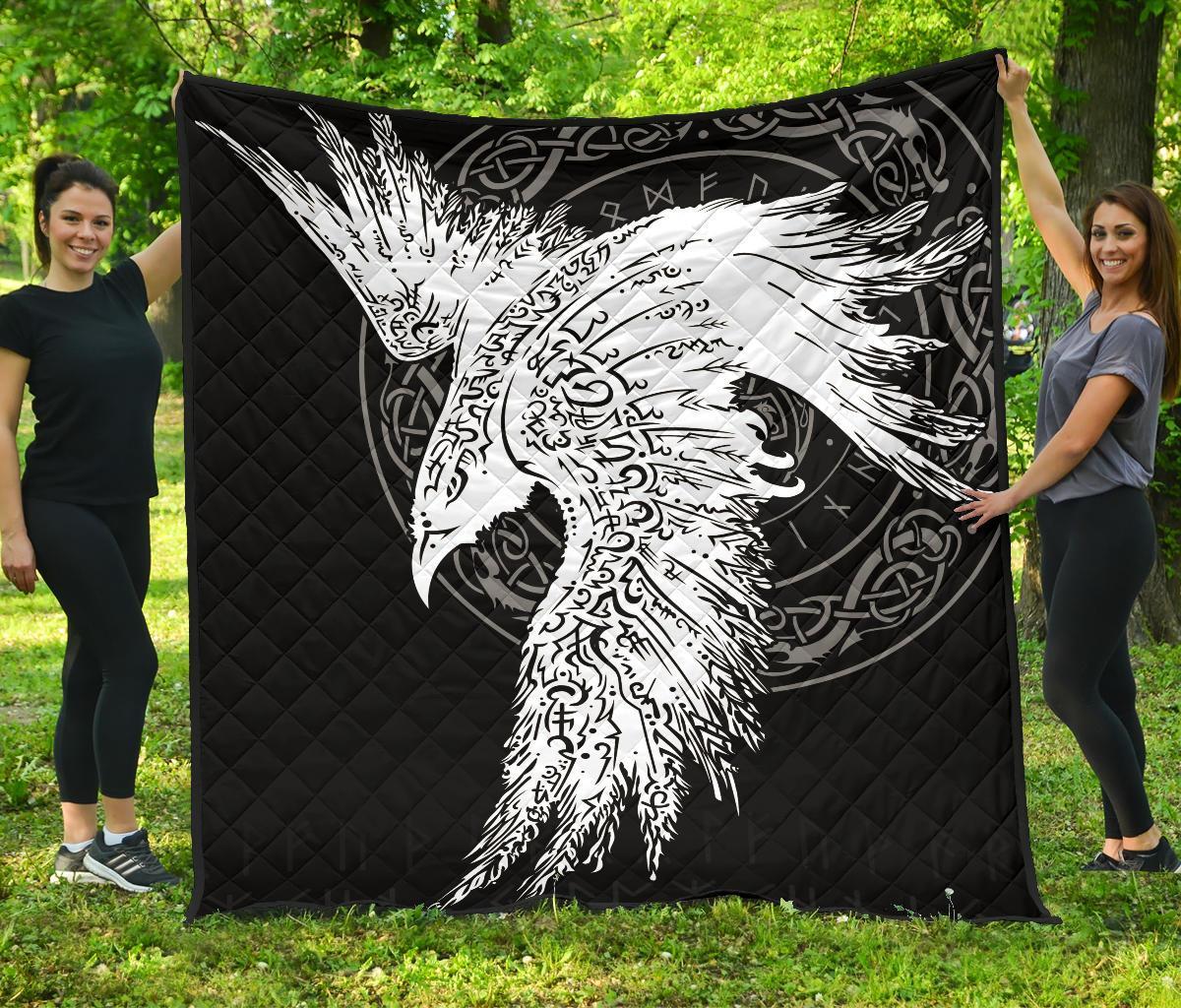 Viking Premium Quilt Mystical Raven Tattoo Special RLT12 - Wonder Print Shop