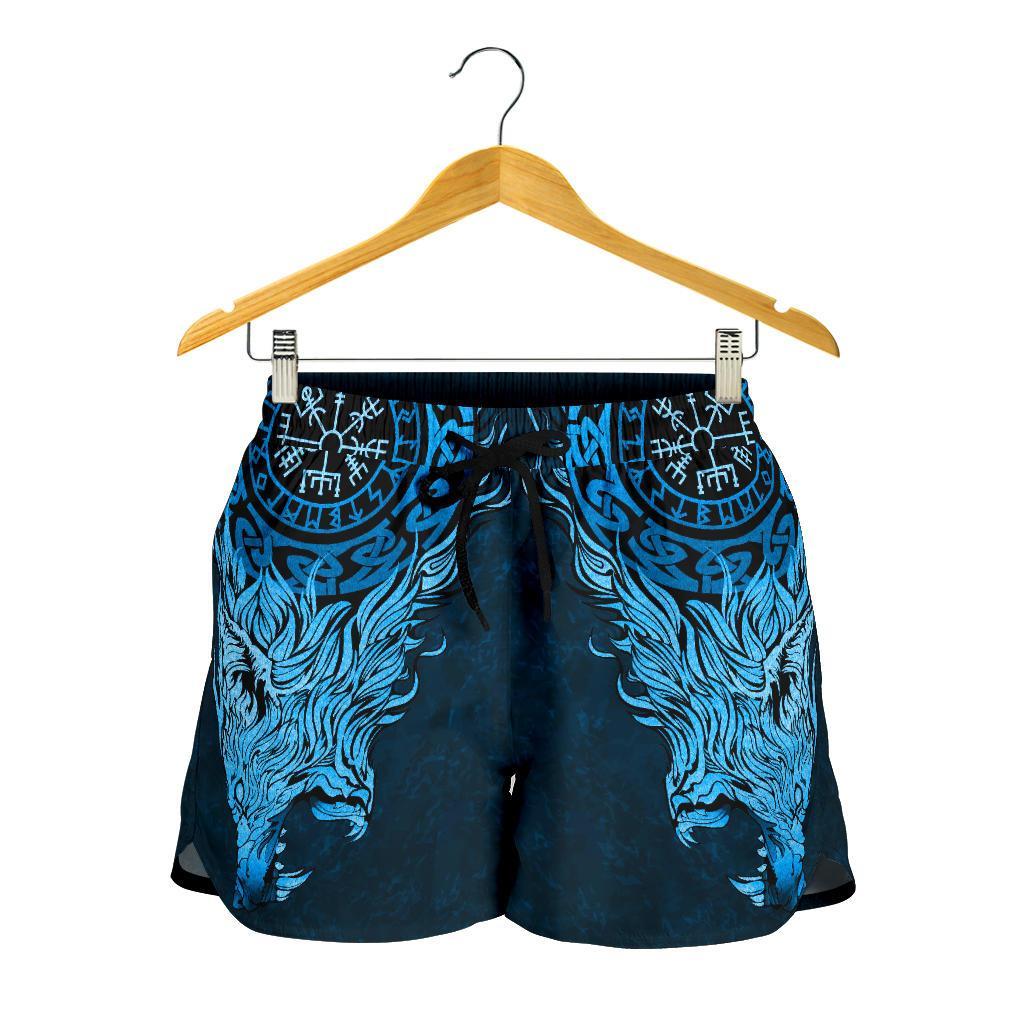 viking-womens-shorts-fenrir-wolf