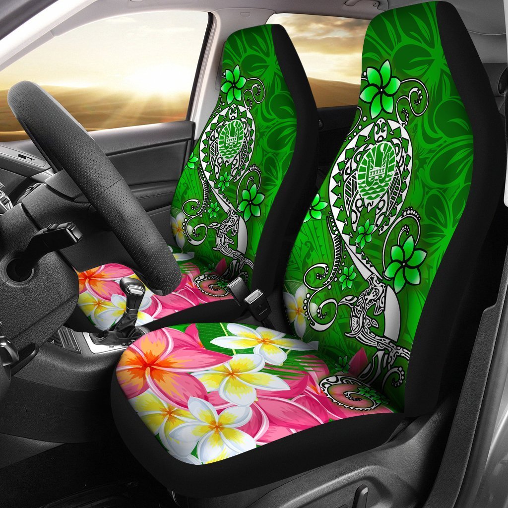 tahiti-car-seat-covers-turtle-plumeria-green