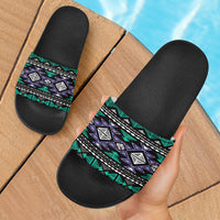 neon-color-tribal-slide-sandals
