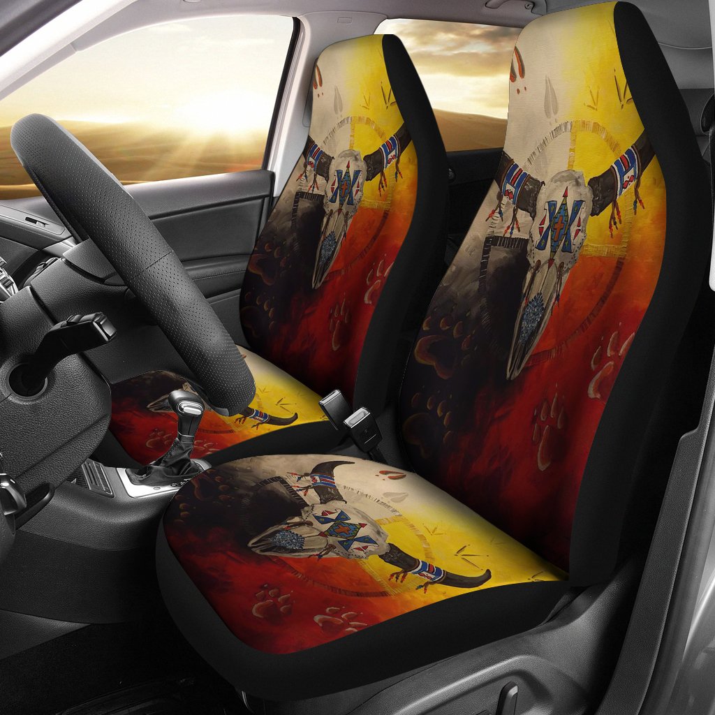 bison-medicine-wheels-native-american-car-seat-covers
