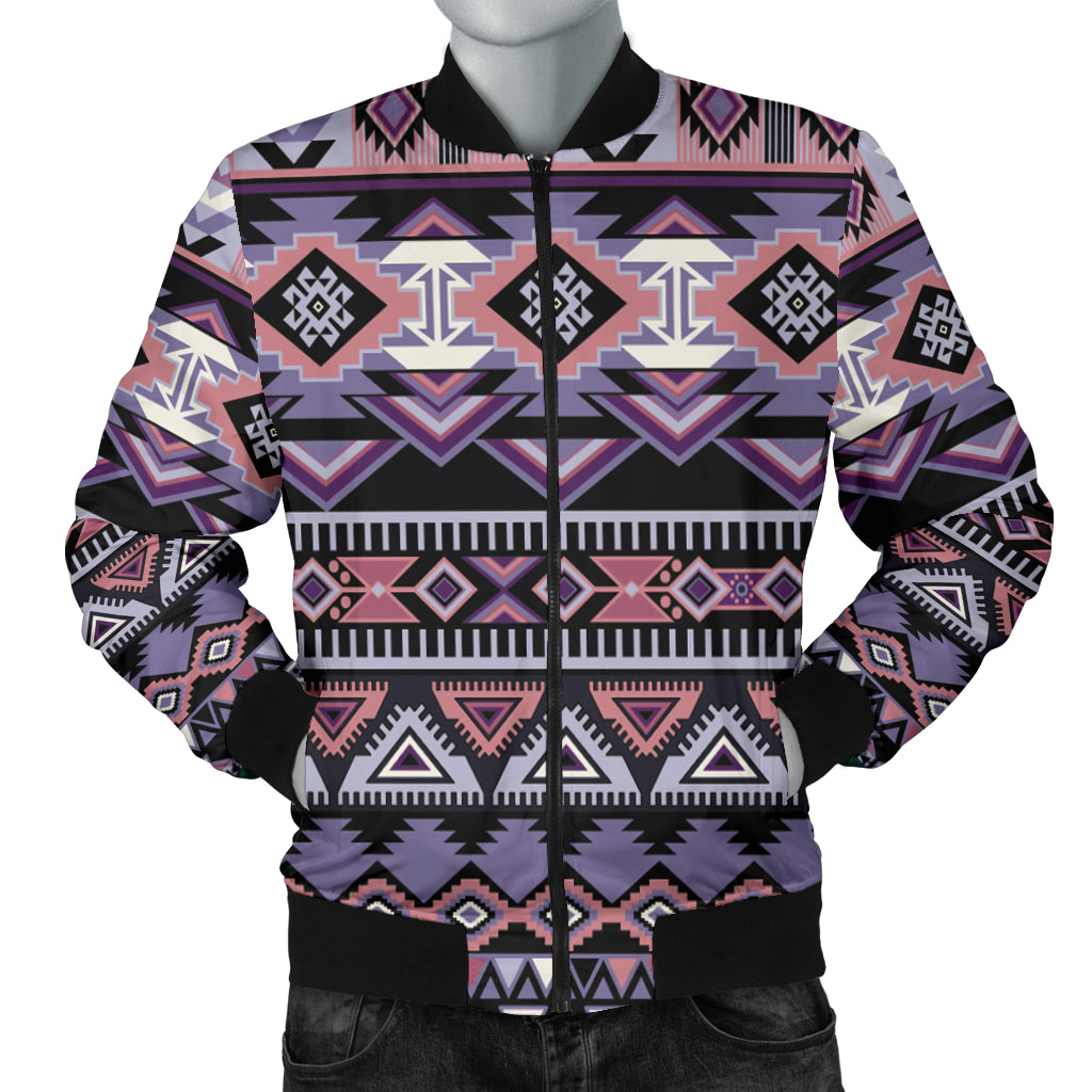 Ethnic Pattern Men's Bomber Jacket LT10 - Wonder Print Shop