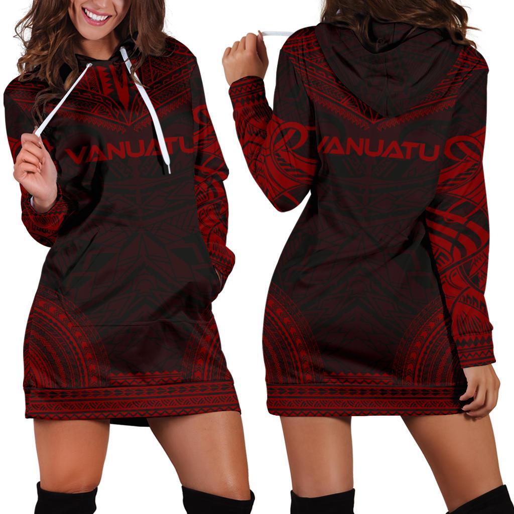 vanuatu-womens-hoodie-dress-polynesian-red-chief