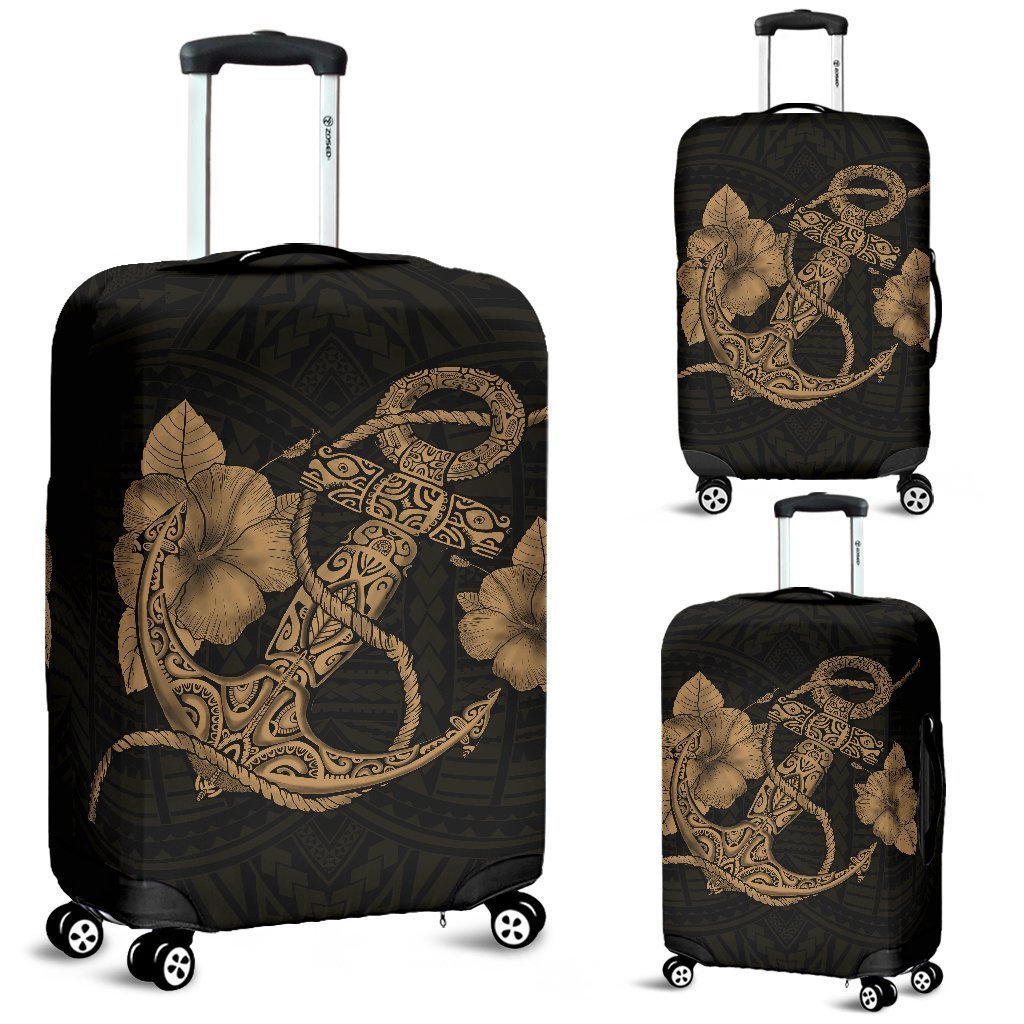 anchor-gold-poly-tribal-luggage-covers