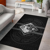 Vikings Area Rug The Wolves, Skoll and Hati RLT12 - Wonder Print Shop