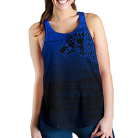 Viking Women's Racerback Tank, Skoll and Hati RLT12 - Wonder Print Shop
