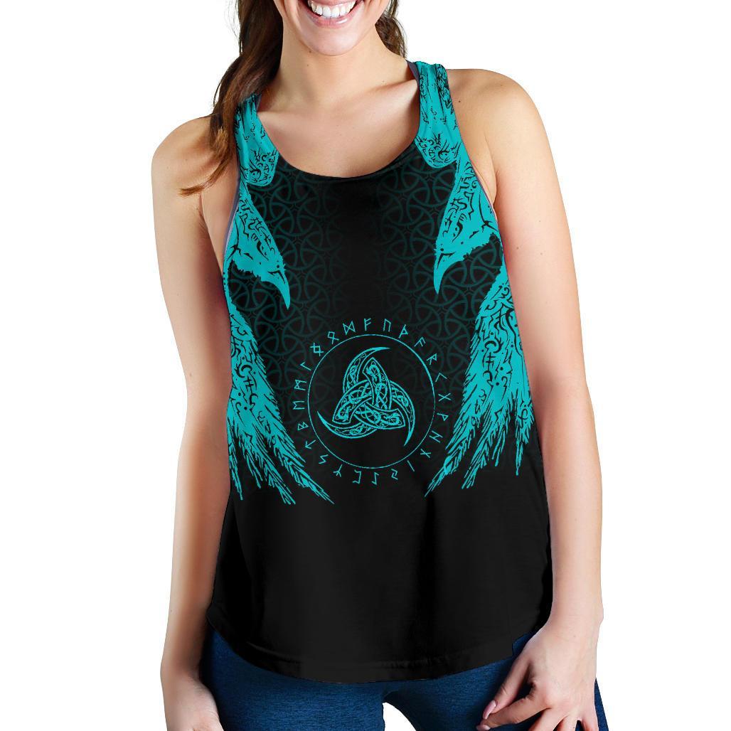 Viking Women's Racerback Tank Muninn RLT12 - Wonder Print Shop