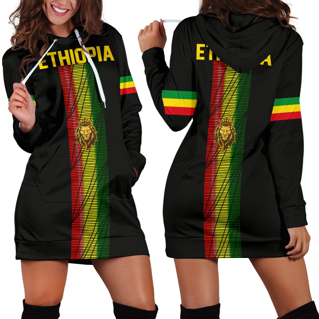 ethiopia-united-hoodie-dress