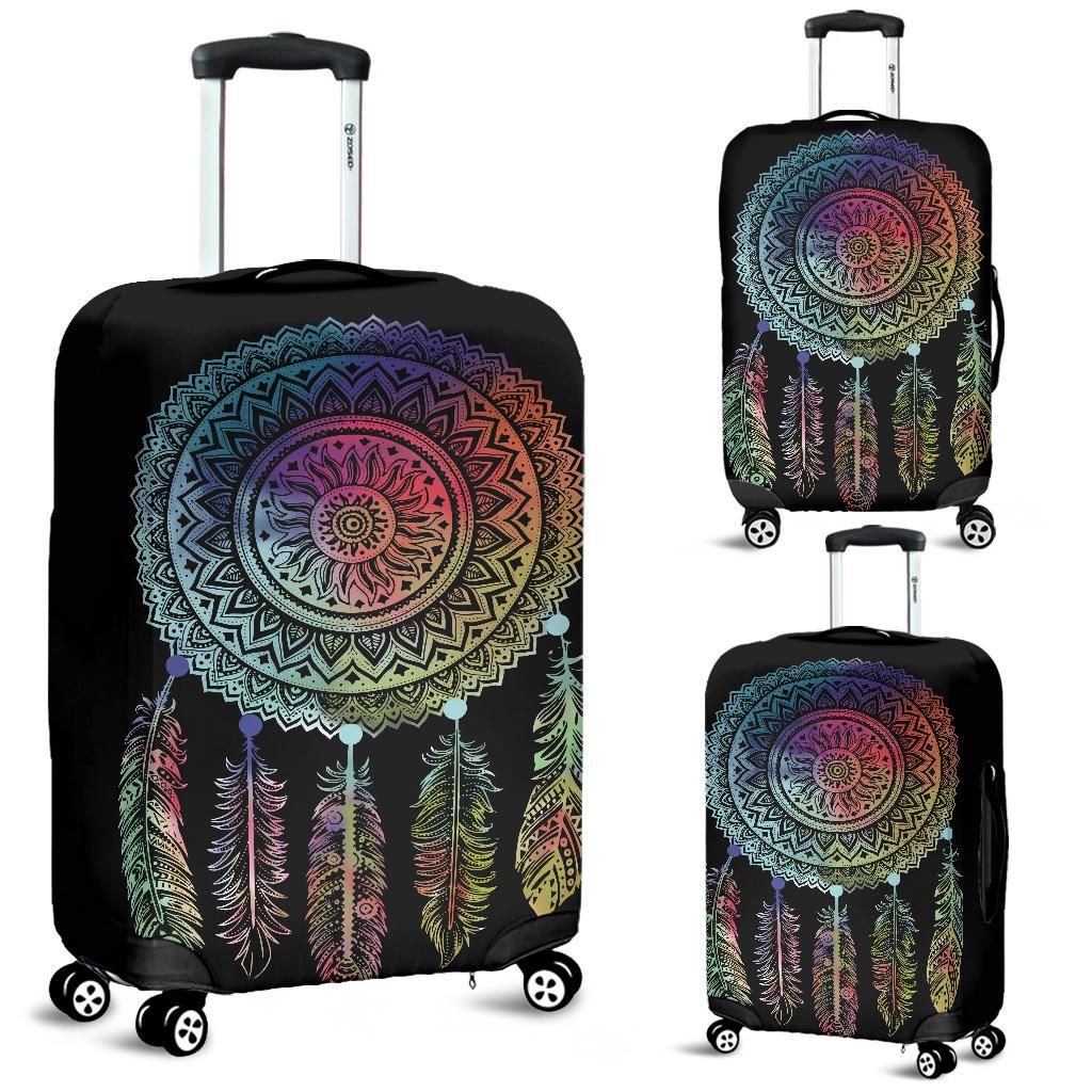 Mandala Dreamcatcher Native American Luggage Covers LT10 - Wonder Print Shop
