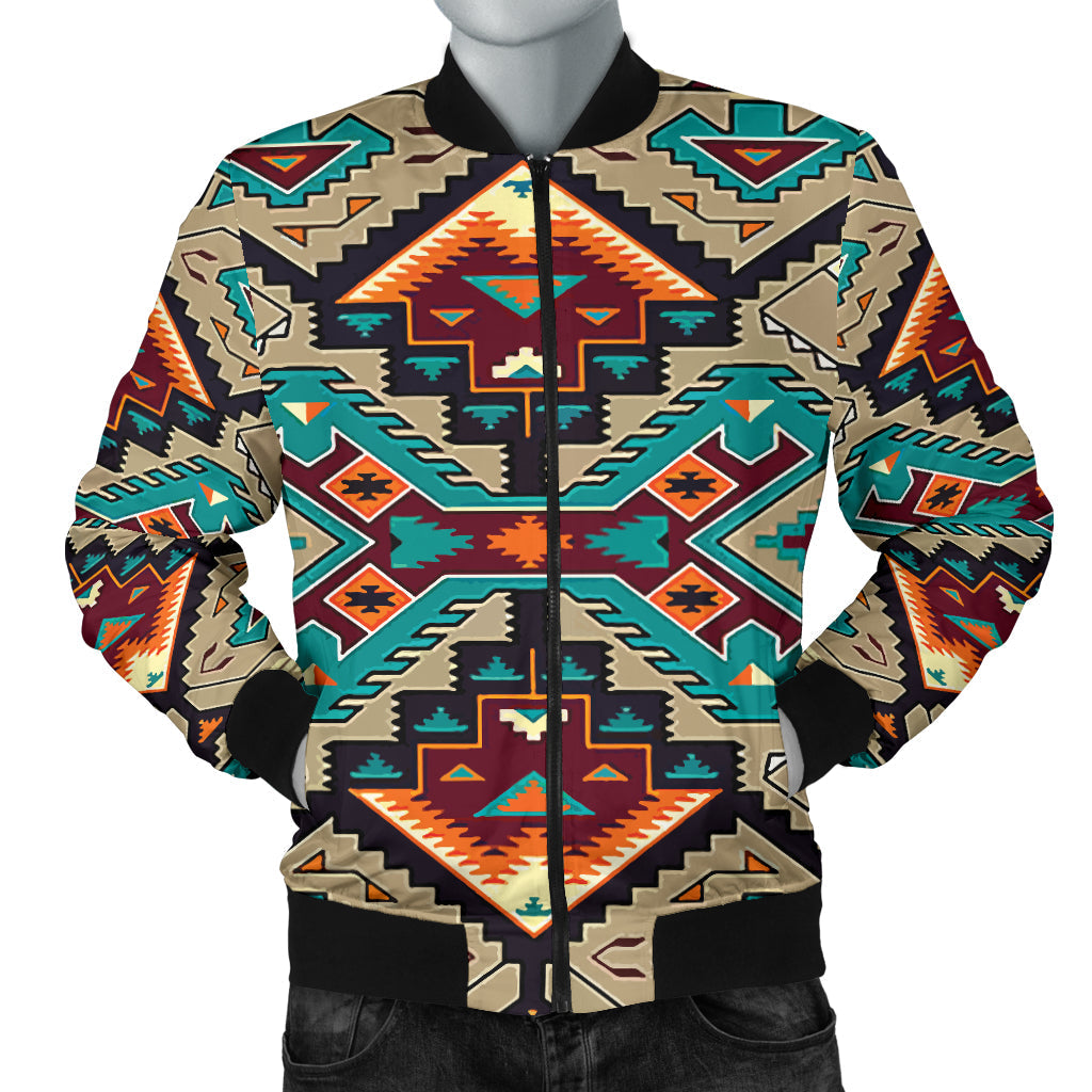 Native American Culture Design Men's Bomber Jacket LT10 - Wonder Print Shop