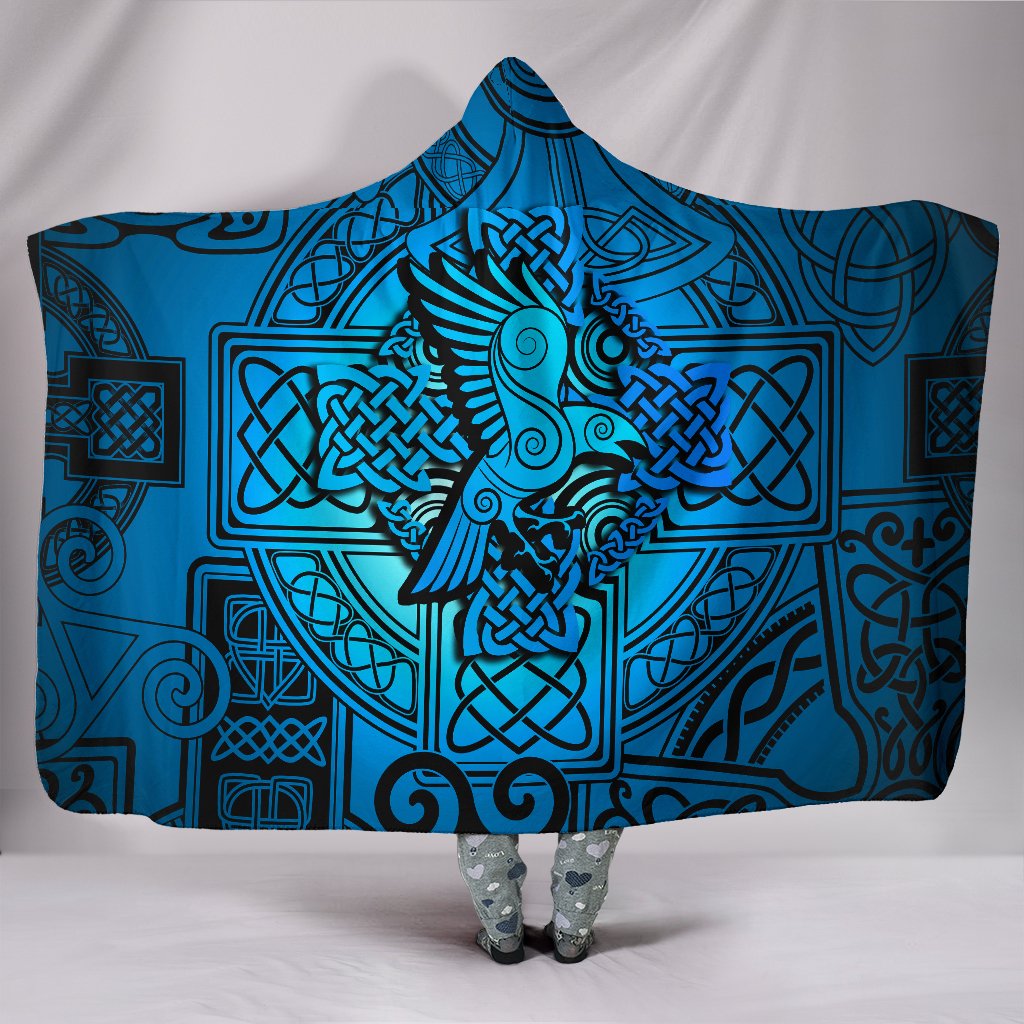 viking-hooded-blanket-raven-odin-celtic-cyan