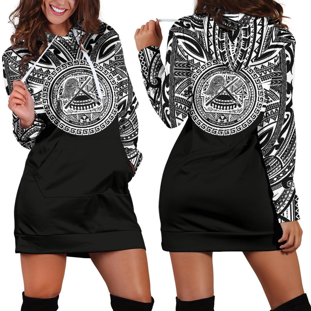 american-samoa-women-hoodie-dress-american-samoa-coat-of-arms-polynesian-black-color