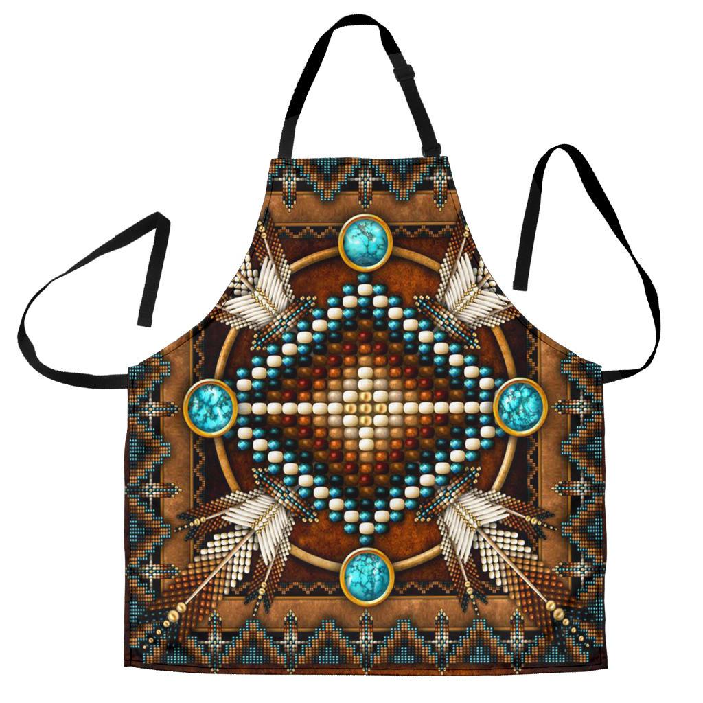 mandala-brown-native-american-apron